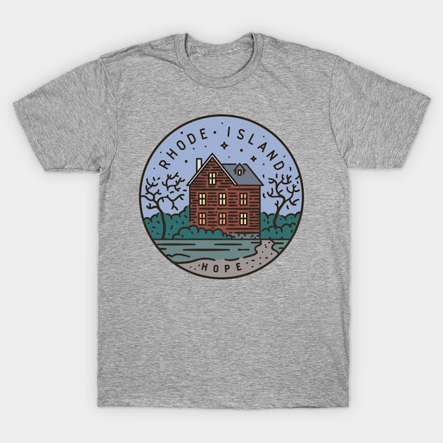 Rhode island love T-Shirt by Indiestyle